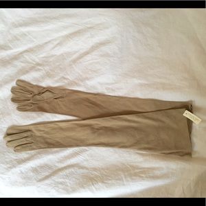 CAROLINA AMATO new opera length suede gloves
